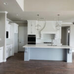 Quartz Countertops and Tile Backsplash